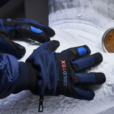 Gants côté congelés